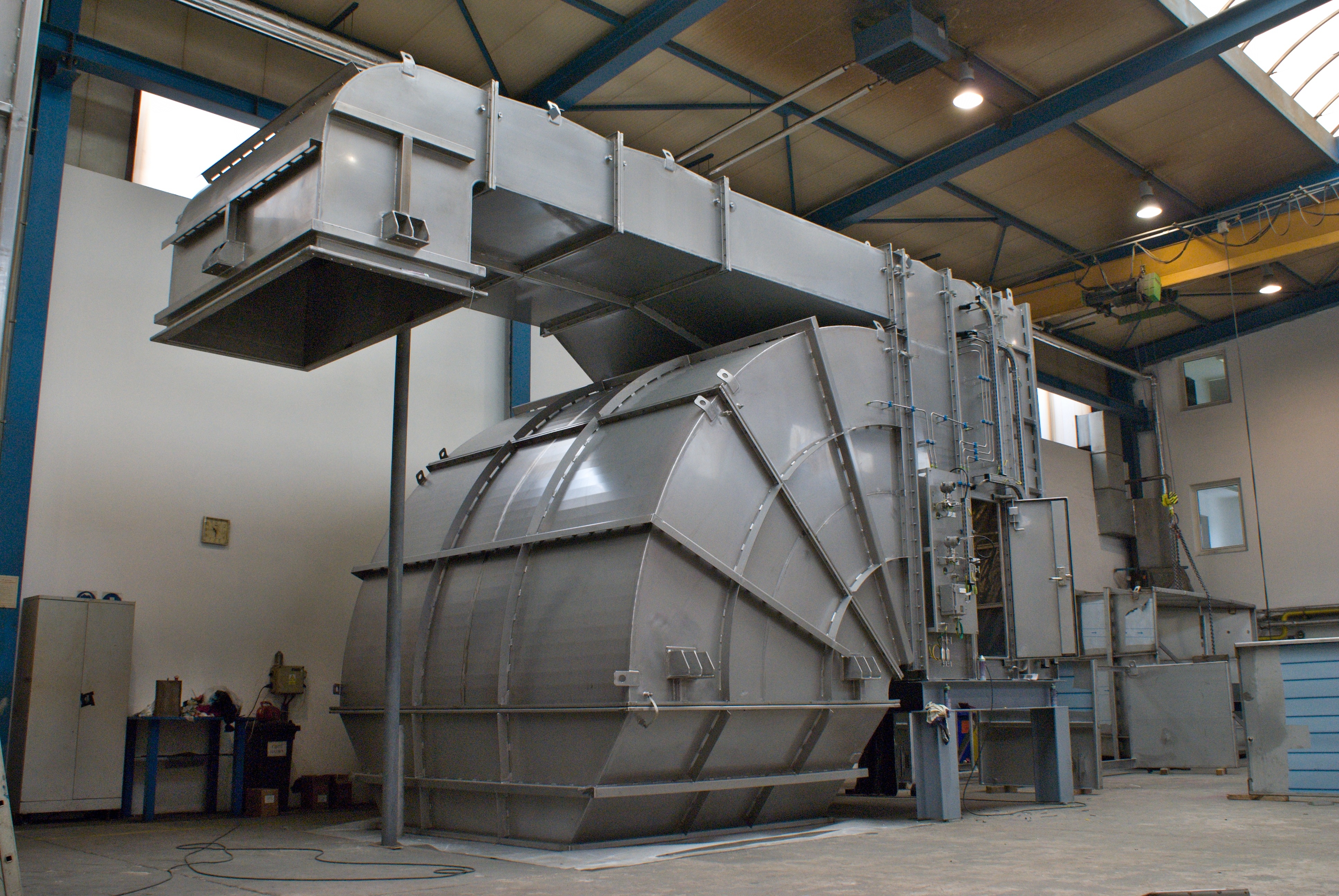 production of filter housing units